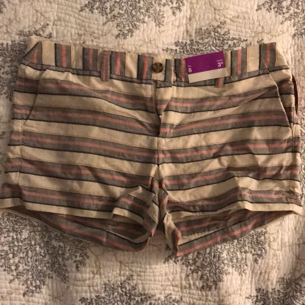 Striped shorts